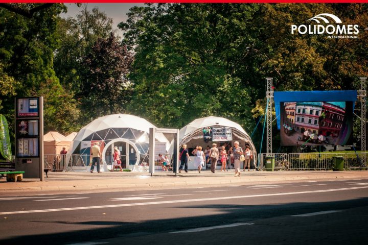 Polidomes festival tents